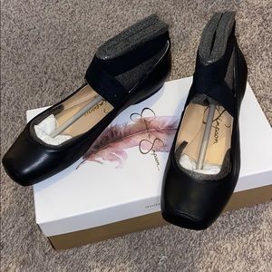 Jessica Simpson mandalaye Black ballet flats